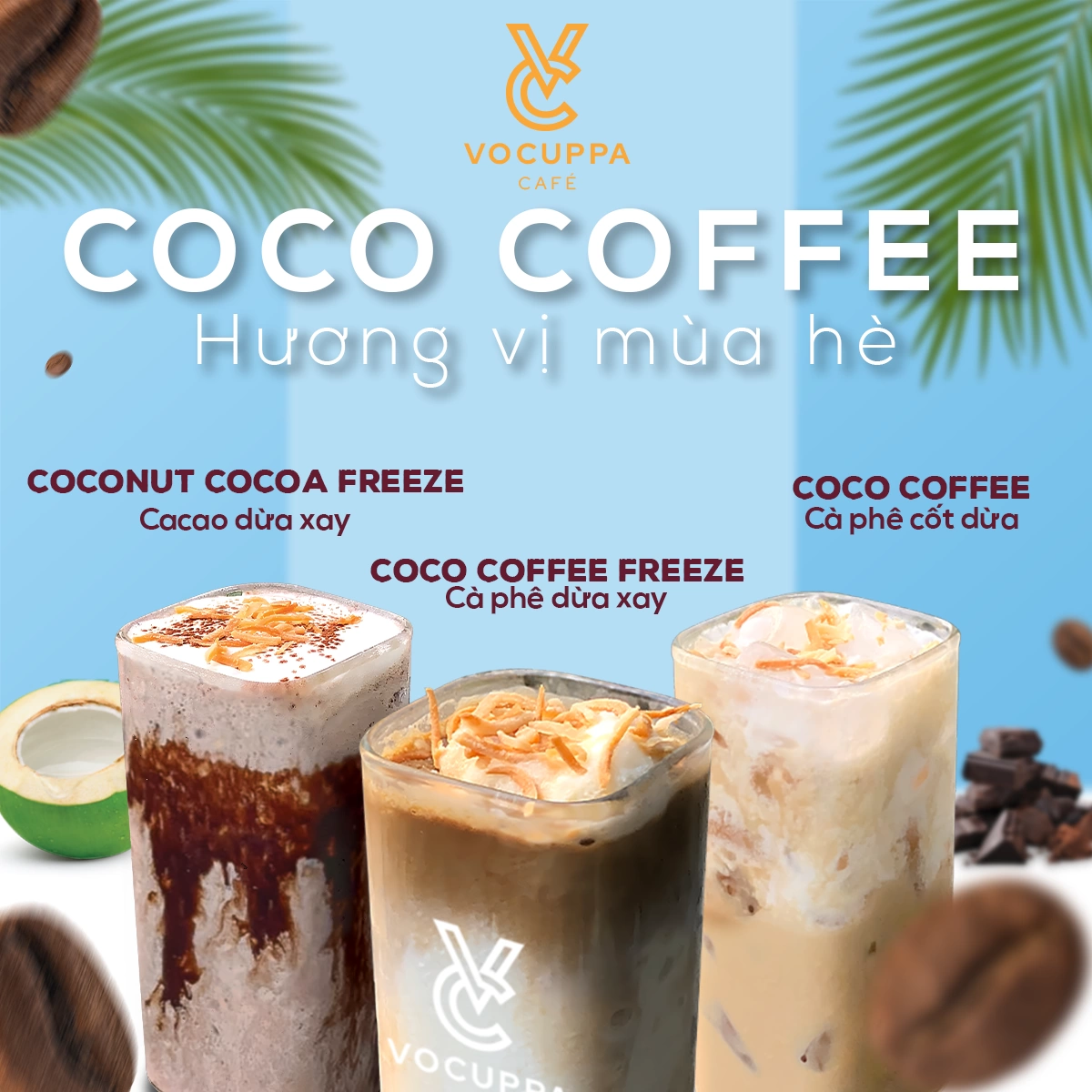 Vocuppa Ngô Đức Kế | Vocuppa Café-Dessert gia nhập thị trường Việt Nam với cửa hàng nổi bật tại trung tâm Sài Gòn