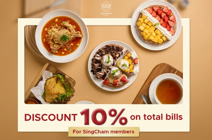 Vocuppa x SingCham Vietnam | Ưu Đãi 10% Cho Thành Viên SingCham Trong Tháng Sinh Nhật